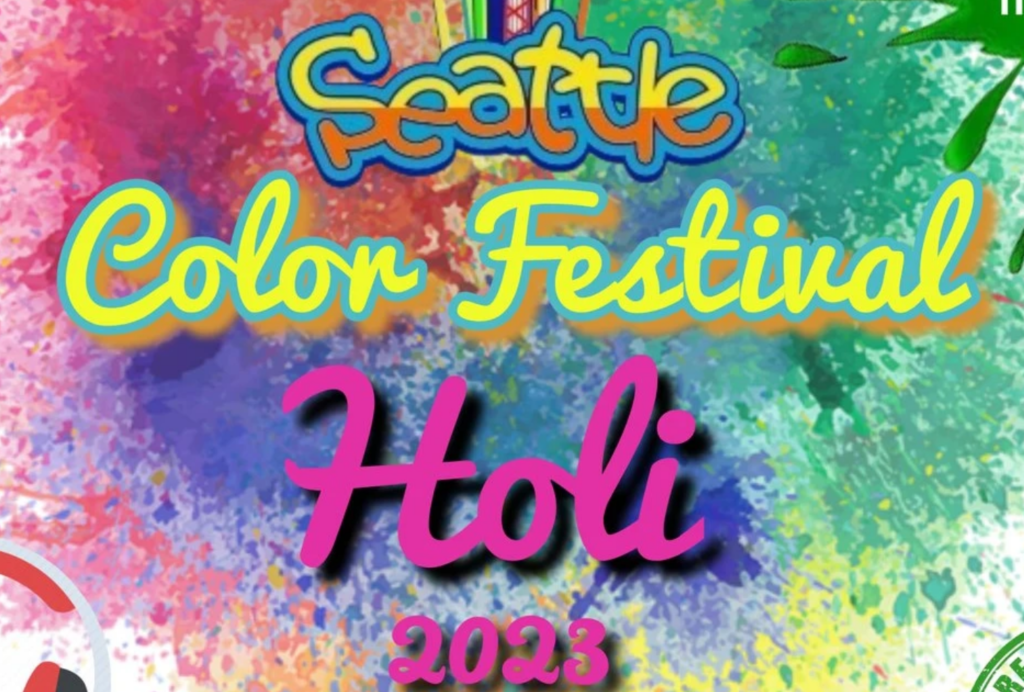 Holi 2023 celebration seattle rhythms of india